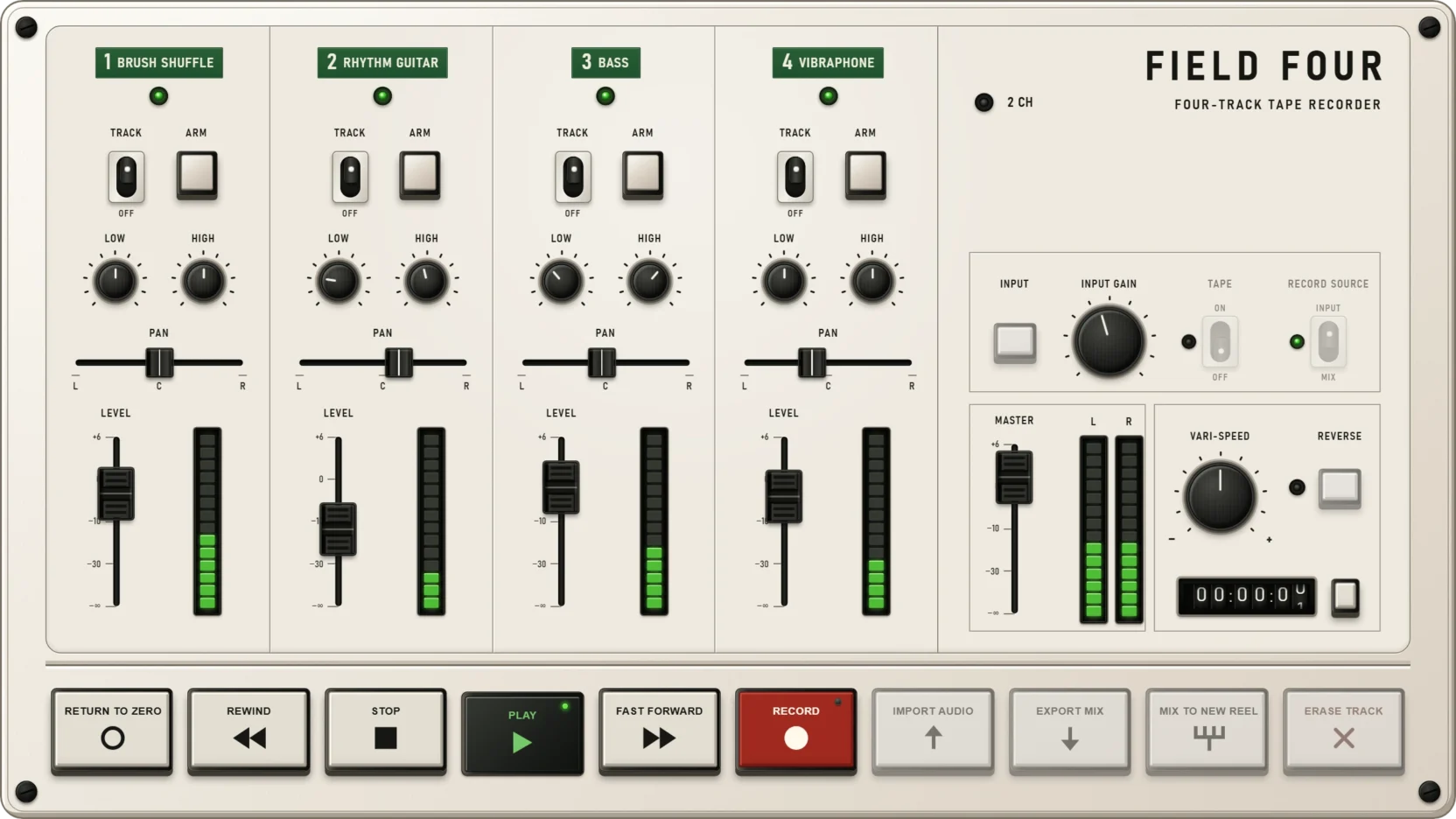Field Four's console